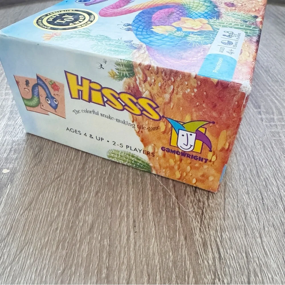 HISSS The Colorful Snake Making Tile Matching Game Gamewright - Picture 6 of 6